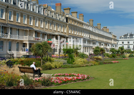 Marine Parade Gardens in Worthing UK Stockfoto