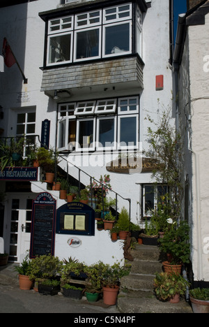 Hobblers Haus Restaurant Wharf Road St. Ives, Cornwall, UK Stockfoto