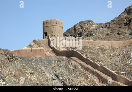 Alte Festung in Muscat, Sultanat von Oman Stockfoto