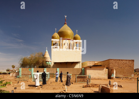 Hamad El Nil Grab, Omdurman, Nord-Sudan, Afrika Stockfoto