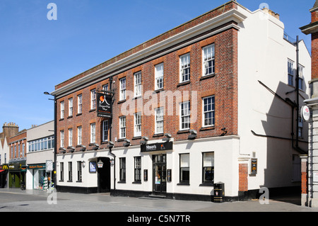 Brentwood High Street Zucker Hütte Dorf Restaurant Lounge & Nachtclub Räumlichkeiten verwendet für einige der "The nur Weg ist Essex" TV-show Stockfoto