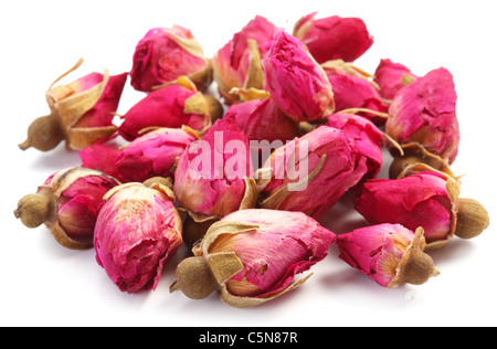 Haufen Terosen isoliert auf einem weißen Hintergrund. Stockfoto