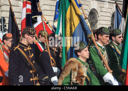 Trauerfeier für Otto von Habsburg, 16. Juli 2011, Wien, Österreich Stockfoto