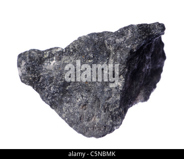 Schörl / schwarzer Turmalin (Madagaskar) Stockfoto