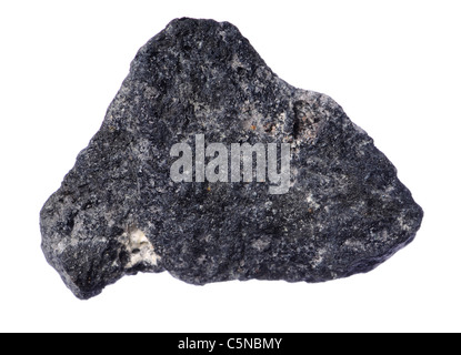 Schörl / schwarzer Turmalin (Madagaskar) Stockfoto