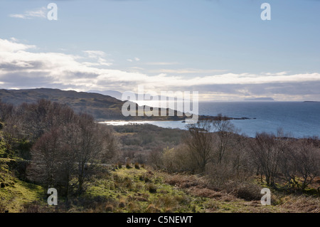 CANNA & Rhum von Isle Of Skye Stockfoto