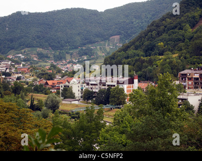 Stadt Krapina, Hrvatsko Zagorje, Kroatien Stockfoto