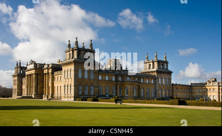 Blenheim Palace; England; von der Süd-Ost. Stockfoto
