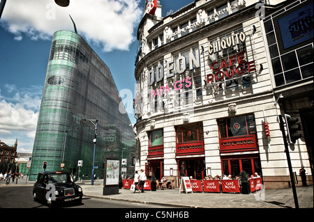 NEUE HEIMAT FÜR DIE NATIONAL FOOTBALL MUSEUM, URBIS, MANCHESTER. Neben der PRINTWORKS Komplex - 27. Juli 2011 Stockfoto