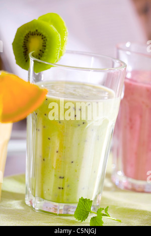 Kiwi Shake Stockfoto