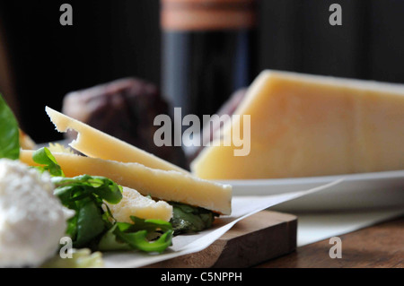Parmesan-Käse Stockfoto