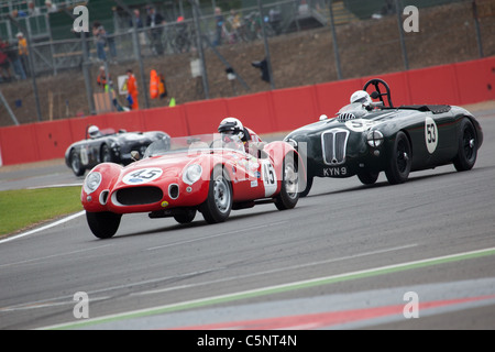 Silverstone Classic Stockfoto