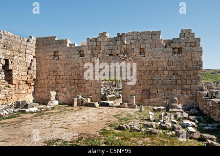 Perga, griechisch Perge, antike Stadt Pamphylien, Antalya, Türkei, 1209 v. Chr., Anbetung der Königin Artemis, Eine rein anatolische Naturgöttin, Stockfoto