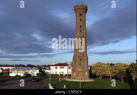 Krieg-Denkmal-Turm am Durie Hill. Wanganui, Whanganui, North Island, Neuseeland, Australien Stockfoto