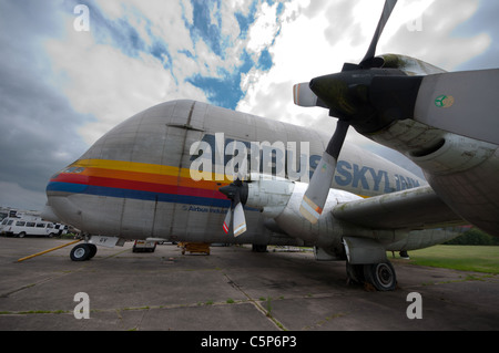 Super Guppy F-BTGV Airbus Airbus Skylink Flugzeug Frachtflugzeug Stockfoto