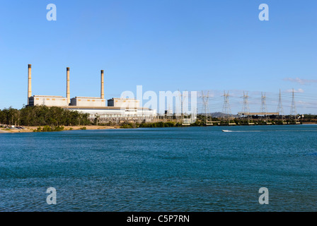 Gladstone Kraftwerk - Queensland, Australien Stockfoto