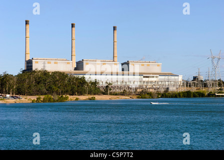 Gladstone Kraftwerk - Queensland, Australien Stockfoto