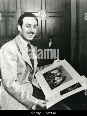 WALT DISNEY (1901-1966) US film und Animation Produzent Stockfoto