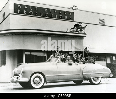 WALT DISNEY (1901-1966) US film und Animation Produzent Stockfoto