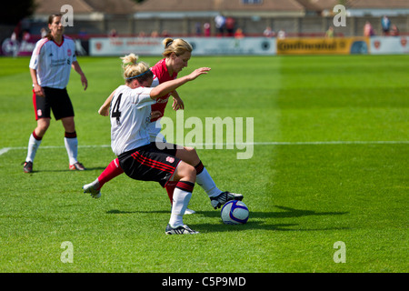 Womens Super League Fußball Stockfoto