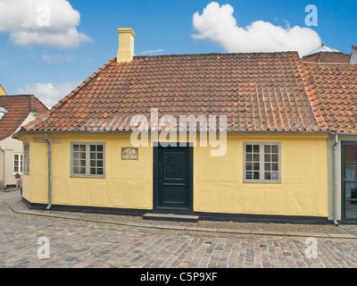 Geburtsort von Hans Christian Andersen, Odense Kommune, Region Syddanmark, Insel Fünen, Dänemark, Europa Stockfoto