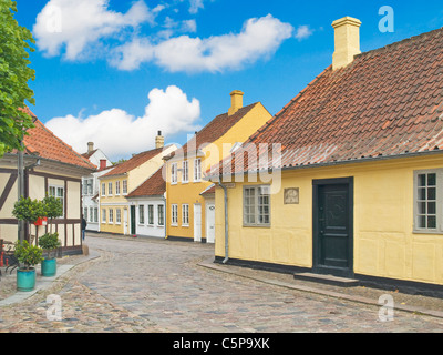 Geburtsort von Hans Christian Andersen, Odense Kommune, Region Syddanmark, Insel Fünen, Dänemark, Europa Stockfoto