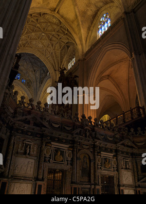 Kathedrale in Sevilla Stockfoto