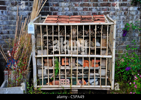 Bug-hotel Stockfoto