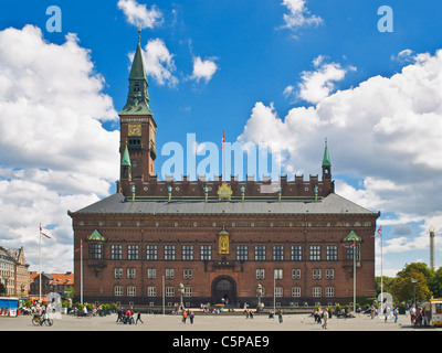 Rathaus Kopenhagen | Copenhagen guildhall Stockfoto