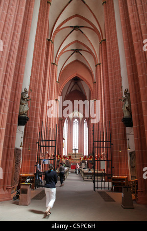 Dom St. Bartholomäus in Frankfurt (Main); Sankt Bartholomäus-Dom in Frankfurt (Main) Stockfoto