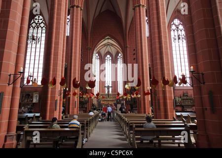 Dom St. Bartholomäus in Frankfurt (Main); Sankt Bartholomäus-Dom in Frankfurt (Main) Stockfoto