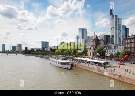 Skyline Frankfurt (Main) Stockfoto