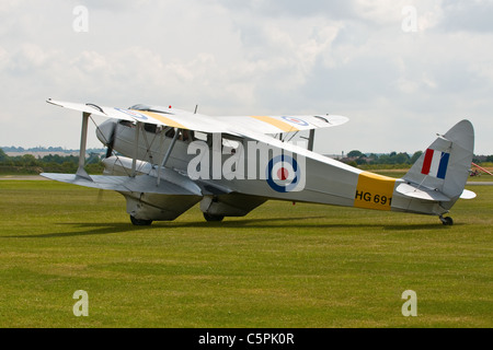 Vintage De Havilland Passagierflugzeug Stockfoto