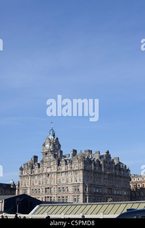 Das Balmoral Hotel, Princes Street, Edinburgh, Schottland Stockfoto