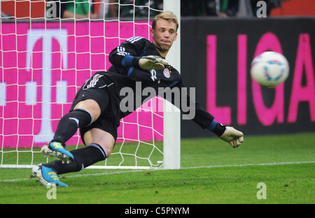 Torwart Manuel Neuer (FC Bayern München) Stockfoto