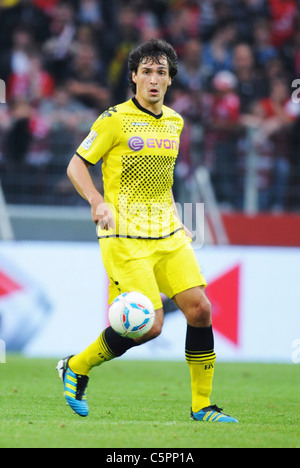 Fussball, Herren, Liga Total Cup in der Coface Arena Mainz, Borussia Dortmund (BVB) - Hamburger SV (HSV)---Mats Hummels (BVB) Stockfoto