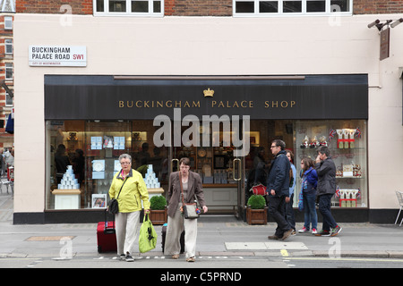 Buckingham Palace-Shop, Buckingham Palace Road, London, England, Großbritannien Stockfoto