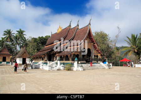 Wat Xieng Thong Tempel, Luang Prabang, Laos Stockfoto