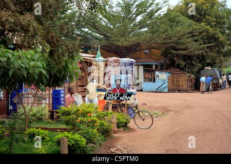 MTO wa Mbu Village, Tansania Stockfoto
