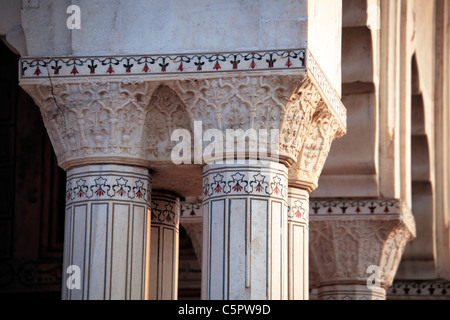 Musamman Burj, Roten Fort, Agra, Indien Stockfoto