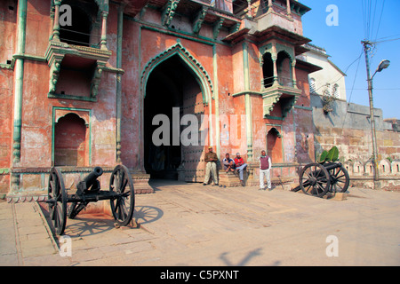 Geben Sie Ramnagar Fort, Varanasi, Uttar Pradesh, Indien Stockfoto