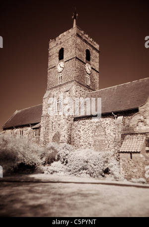 Str. Peters Kirche, Sandwich Stockfoto