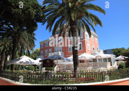 Hotel Zagreb, Lapad, Dubrovnik, Kroatien Stockfoto