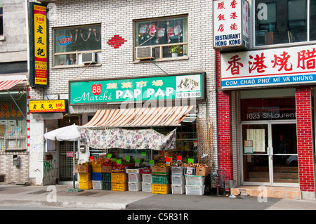 Boulevard Saint Laurent Chinatown Montreal Kanada Stockfoto