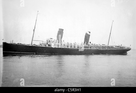 RMS Lucania Schiff Stockfoto