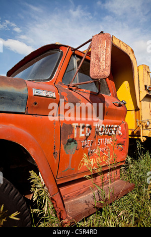 1960 Chevrolet Dump Truck. Iowa. Midwest Stockfoto