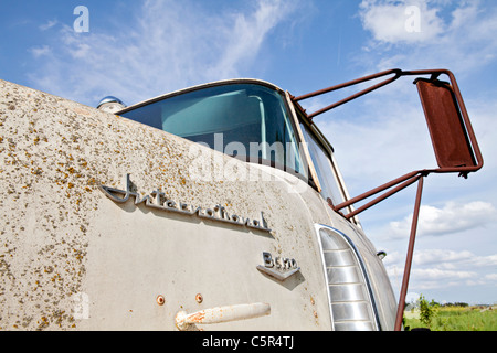 1960 der internationale Feuer Wasser LKW. Iowa. Bc170 Stockfoto