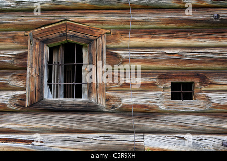 Hölzerne Kirche der Verklärung (1679), Izhma, Archangelsk (Archangelsk) Region, Russland Stockfoto