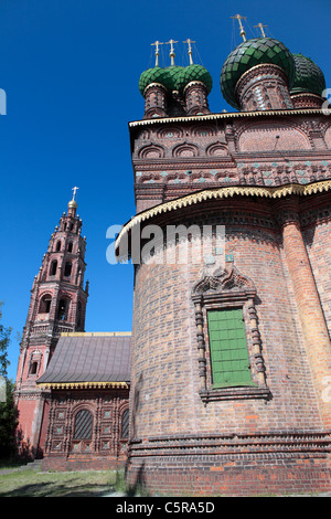 St. John the Baptist Church (1671-1687), Tolchkovo, Jaroslawl, Russland Stockfoto