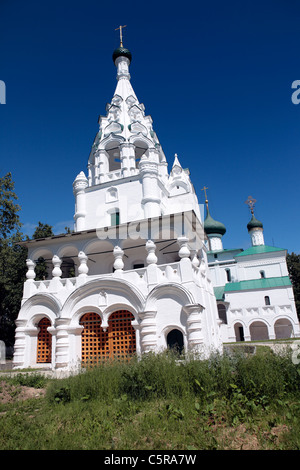 Krippe Kirchturm, (1660er) Jaroslawl, Jaroslawl, Russland Stockfoto